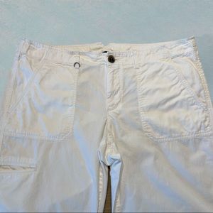 GAP White Cotton Women’s Pant